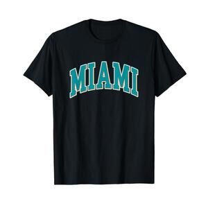 Miami Hometown Pride Throwback Design T-Shirt